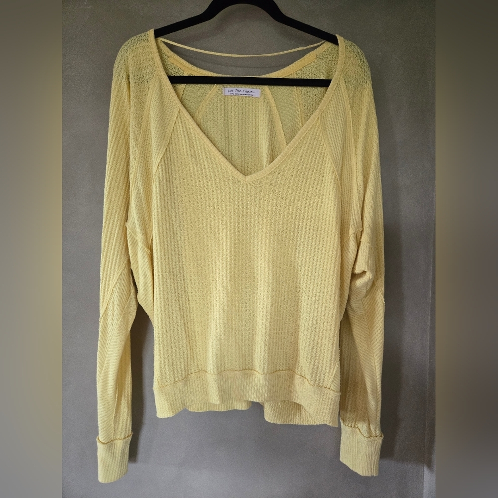 We The Free | Santa Clara relaxed long sleeved thermal top, Size S - Picture 3 of 7